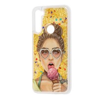 Чохол для Xiaomi Redmi Note 8 Блискучі вода морозива