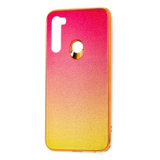 Чохол для Xiaomi Redmi Note 8 Ambre glass "червоно-золотистий"