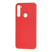 Чохол для Xiaomi Redmi Note 8T Fiber Logo червоний