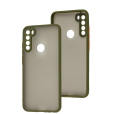 Чохол для Xiaomi Redmi Note 8T LikGus camera protect хакі
