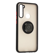 Чохол Xiaomi Redmi Note 8T LikGus Edging Ring чорний / червоний
