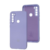 Чохол для Xiaomi Redmi Note 8T Silicone Full camera бузковий / dasheen