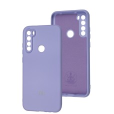 Чохол для Xiaomi Redmi Note 8T Silicone Full camera бузковий / dasheen