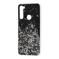 Чохол Xiaomi Redmi Note 8T Confetti Metal Dust білий