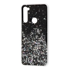 Чохол Xiaomi Redmi Note 8T Confetti Metal Dust білий
