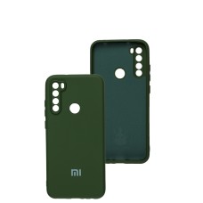 Чохол для Xiaomi Redmi Note 8T Silicone Full camera зелений / dark green
