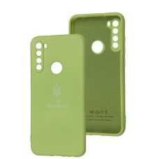 Чохол для Xiaomi Redmi Note 8T Silicone Full Тризуб м'ятний