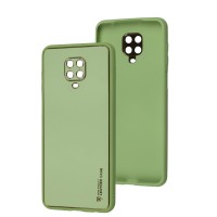 Чохол для Xiaomi Redmi Note 9s / 9 Pro Leather Xshield pistachio