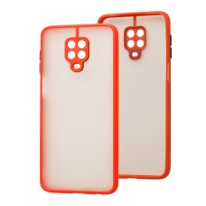 Чохол Xiaomi Redmi Note 9s / 9 Pro LikGus Totu camera protect червоний