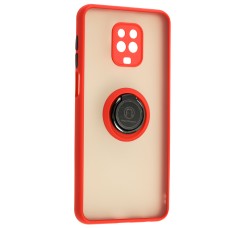Чохол для Xiaomi Redmi Note 9s / 9 Pro LikGus Edging Ring червоний