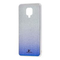 Чохол для Xiaomi Redmi Note 9s/9 Pro Sw glass синій