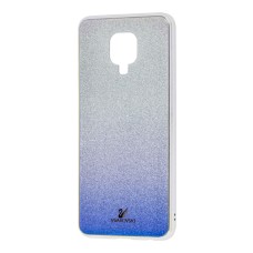 Чохол для Xiaomi Redmi Note 9s/9 Pro Sw glass синій
