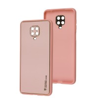 Чохол для Xiaomi Redmi Note 9s / 9 Pro Leather Xshield pink
