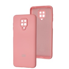 Чохол для Xiaomi Redmi Note 9s / 9 Pro Silicone Full camera pink