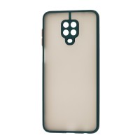 Чохол для Xiaomi Redmi Note 9s / 9 Pro LikGus Totu camera protect оливковий