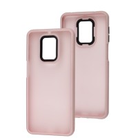 Чохол для Xiaomi Redmi Note 9s/9 Pro Lyon Frosted pink