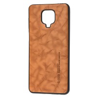 Чохол для Xiaomi Redmi Note 9s / 9 Pro X-leael коричневий