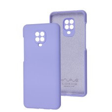 Чохол для Xiaomi Redmi Note 9s / 9 Pro Wave Full camera light purple