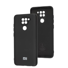 Чохол для Xiaomi Redmi Note 9 Silicone Full camera чорний