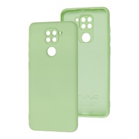 Чохол для Xiaomi Redmi Note 9 Wave colorful м'ятний
