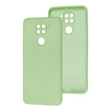 Чохол для Xiaomi Redmi Note 9 Wave colorful м'ятний