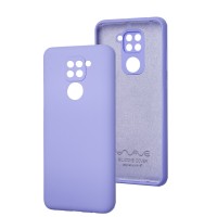 Чохол для Xiaomi Redmi Note 9 Wave Full camera light purple