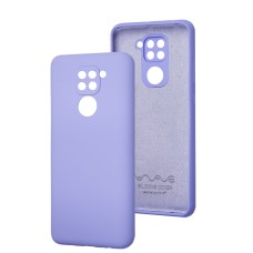 Чохол для Xiaomi Redmi Note 9 Wave Full camera light purple