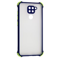 Чохол для Xiaomi Redmi Note 9 LikGus Totu corner protection синій