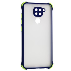 Чохол для Xiaomi Redmi Note 9 LikGus Totu corner protection синій