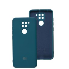 Чохол для Xiaomi Redmi Note 9 Silicone Separate camera blue cobalt