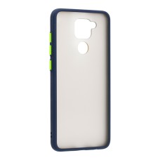 Чохол для Xiaomi Redmi Note 9 LikGus Maxshield синій