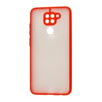 Чохол для Xiaomi Redmi Note 9 LikGus Totu camera protect червоний