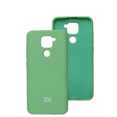 Чохол для Xiaomi Redmi Note 9 Silicone Full бірюзовий / beryl