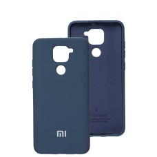 Чохол для Xiaomi Redmi Note 9 Silicone Full синій