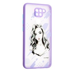 Чохол для Xiaomi Redmi Note 9 Wave Cartoon kiss me
