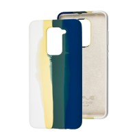 Чохол для Xiaomi Redmi Note 9 Wave Rainbow green