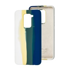 Чохол для Xiaomi Redmi Note 9 Wave Rainbow green