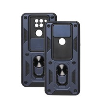 Чохол для Xiaomi Redmi Note 9 Serge Ring Armor ударостійкий синій