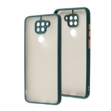 Чохол Xiaomi Redmi Note 9 LikGus Totu camera protect оливковий
