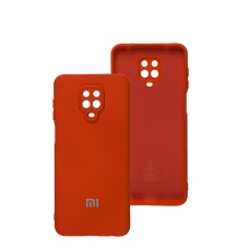 Чохол Xiaomi Redmi Note 9s / 9 Pro Silicone Full camera червоний