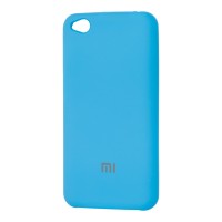 Чохол для Xiaomi Redmi Go Silky Soft Touch "блакитний"