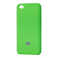 Чохол для Xiaomi Redmi Go Silky Soft Touch "зелений"
