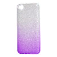Чохол для Xiaomi Redmi Go Shining Glitter сріблясто-фіолетовий