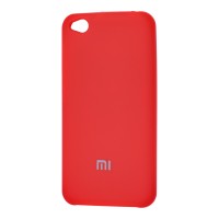 Чохол для Xiaomi Redmi Go Silky Soft Touch "червоний"