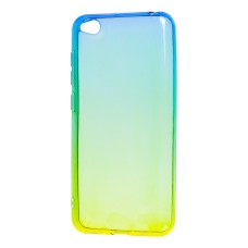 Чохол для Xiaomi Redmi Go Gradient Design жовто-зелений