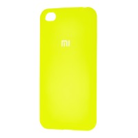 Чохол для Xiaomi Redmi Go Silicone Full лимонний