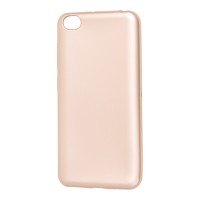Чохол для Xiaomi Redmi Go Soft матовий золотистий