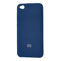 Чохол для Xiaomi Redmi Go Silky Soft Touch "синій"