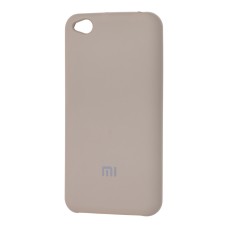 Чохол для Xiaomi Redmi Go Silky Soft Touch "сірий"