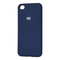 Чохол для Xiaomi Redmi Go Silicone Full темно-синій
